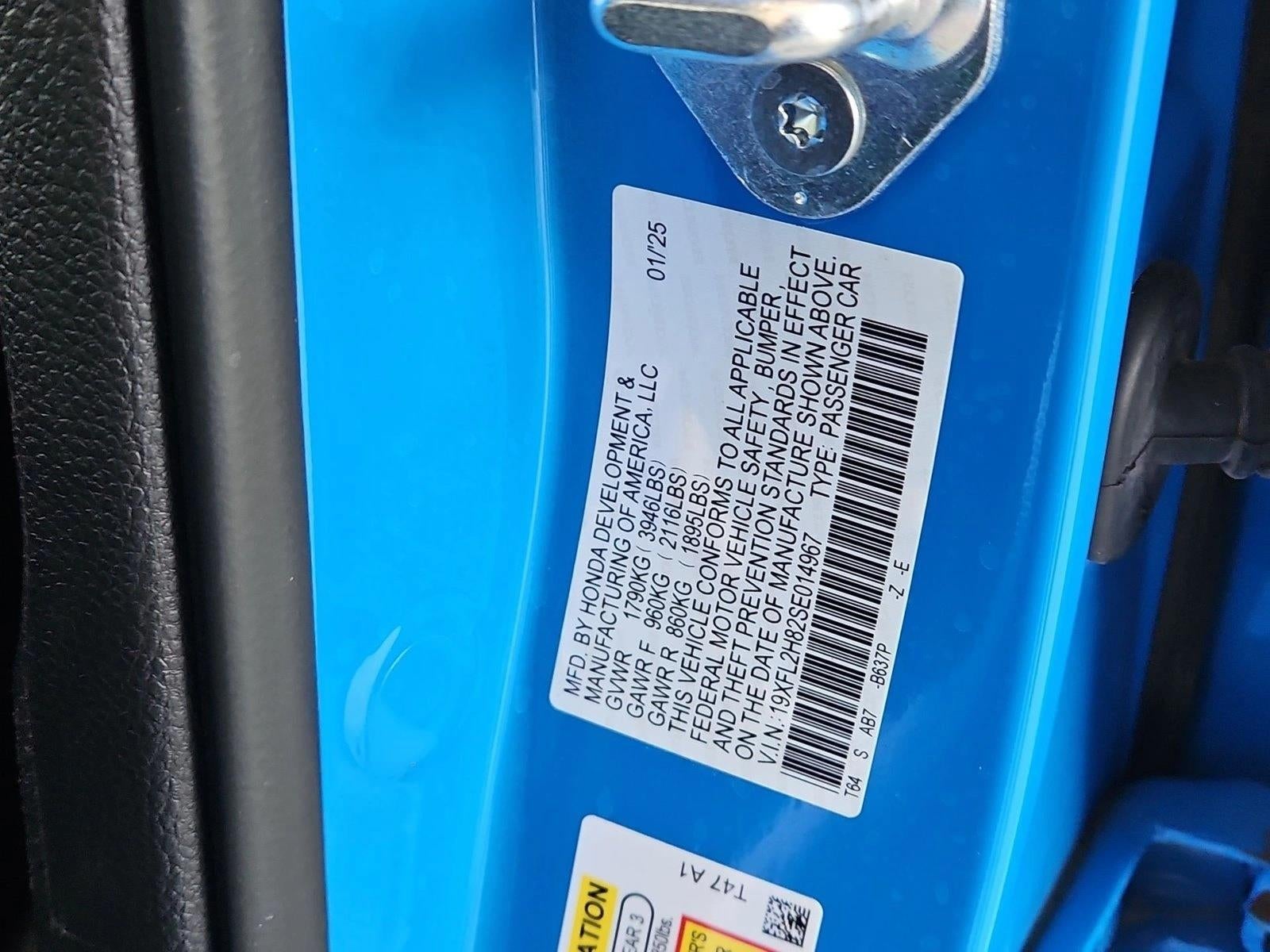 2025 Honda Civic Sedan Sport