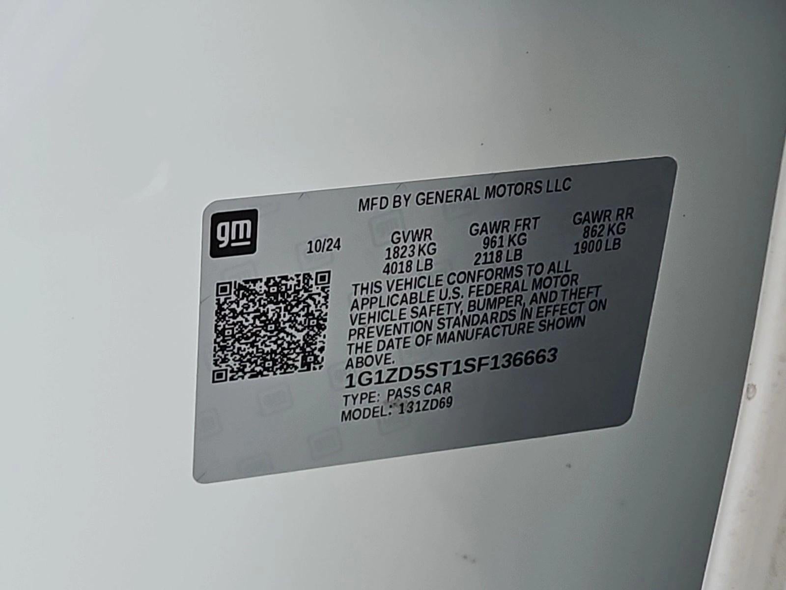 2025 Chevrolet Malibu 1LT