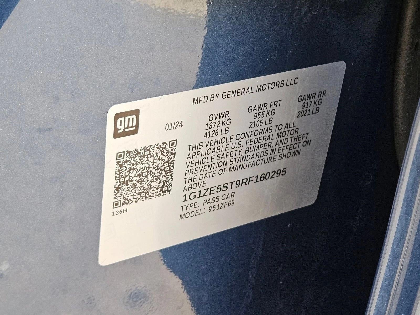 2024 Chevrolet Malibu 2LT