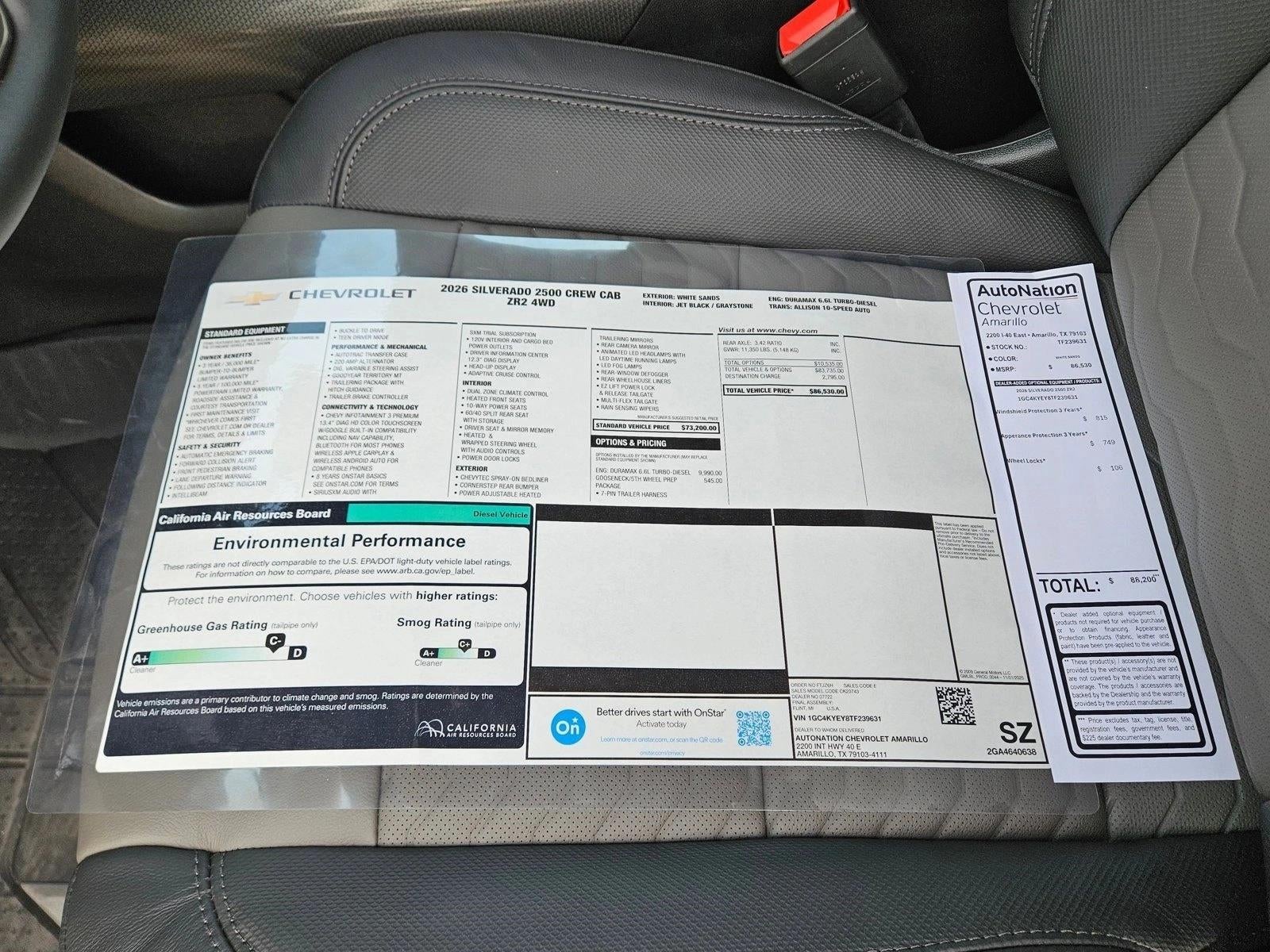 2026 Chevrolet Silverado 2500 HD ZR2