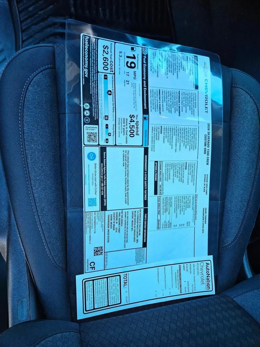 2026 Chevrolet Silverado 1500 Custom