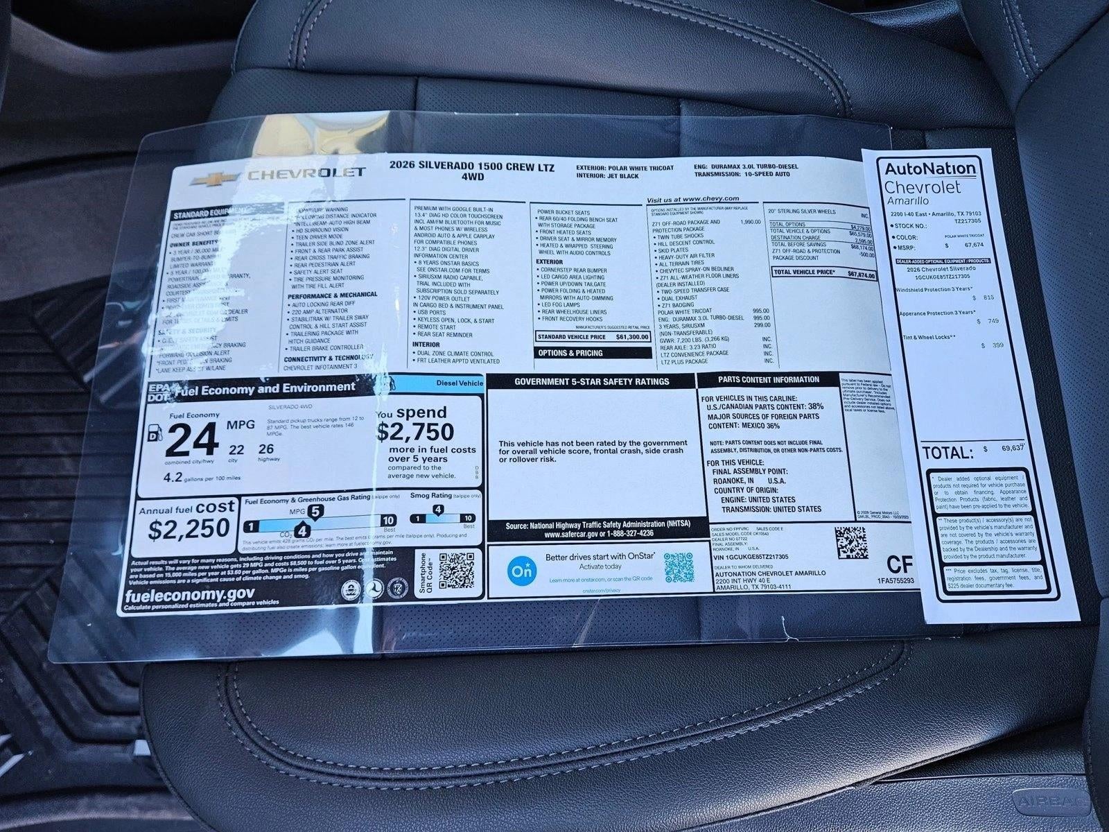 2026 Chevrolet Silverado 1500 LTZ