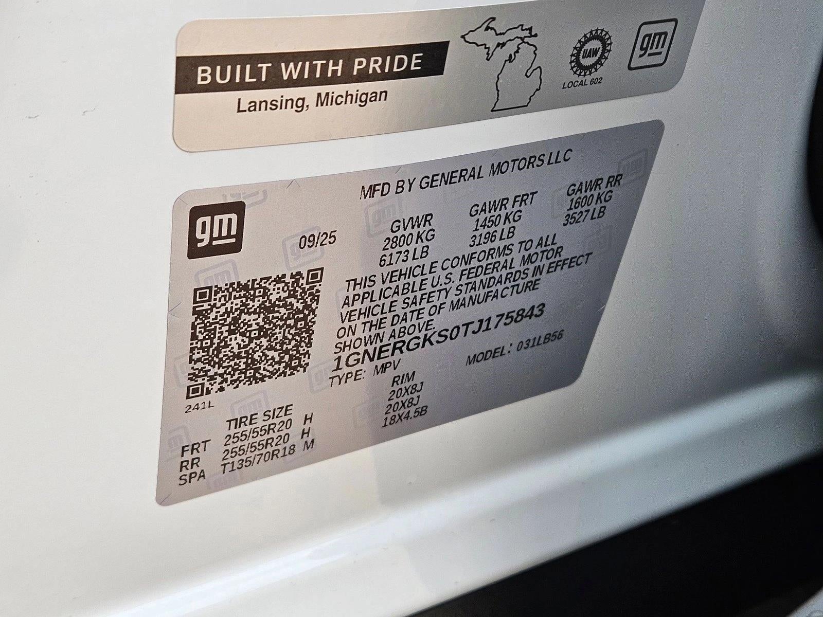 2026 Chevrolet Traverse LT