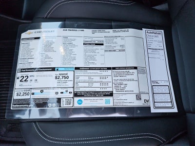 2026 Chevrolet Traverse LT