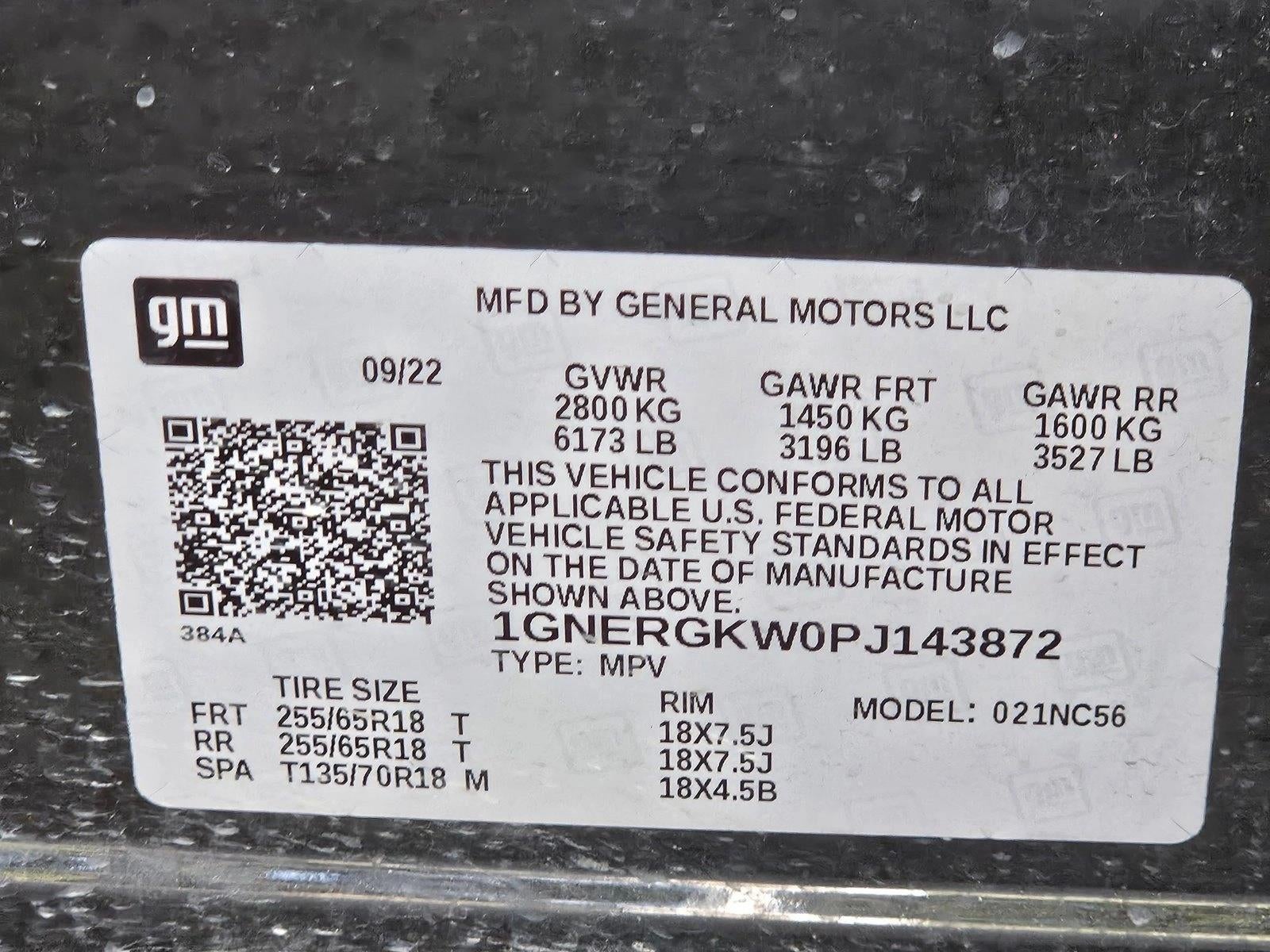 2023 Chevrolet Traverse LT Cloth
