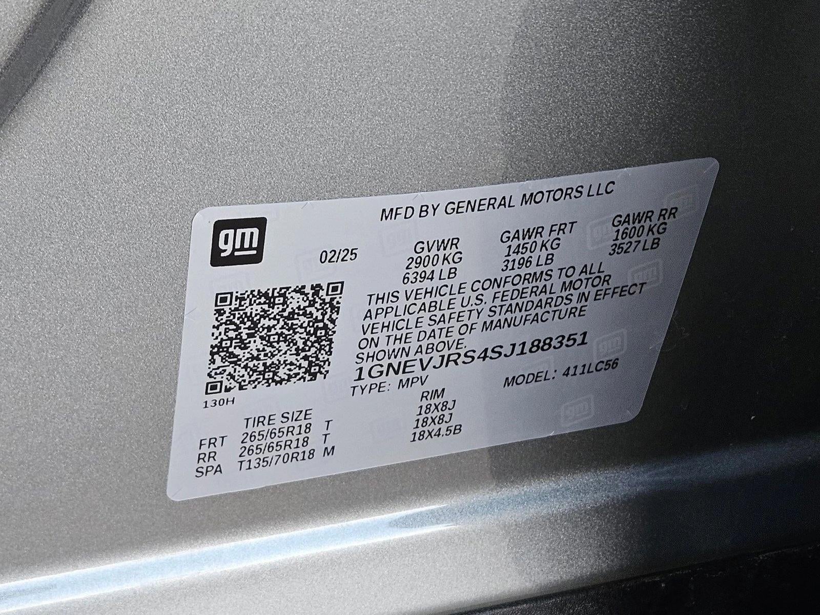 2025 Chevrolet Traverse Z71