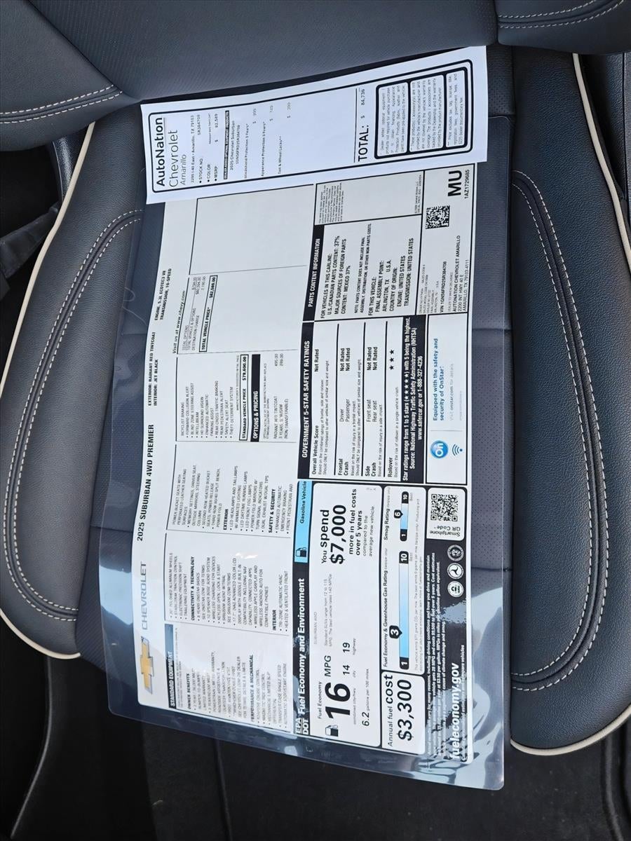 2025 Chevrolet Suburban Premier