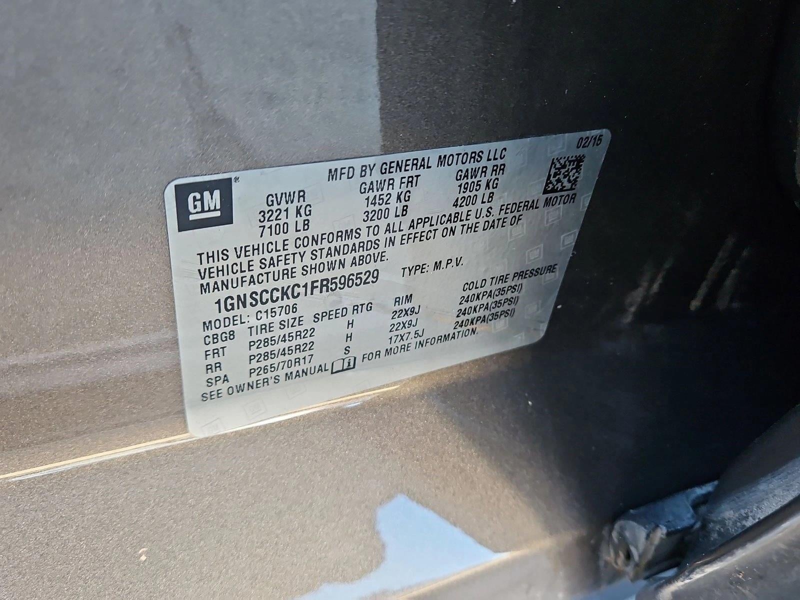 2015 Chevrolet Tahoe LTZ