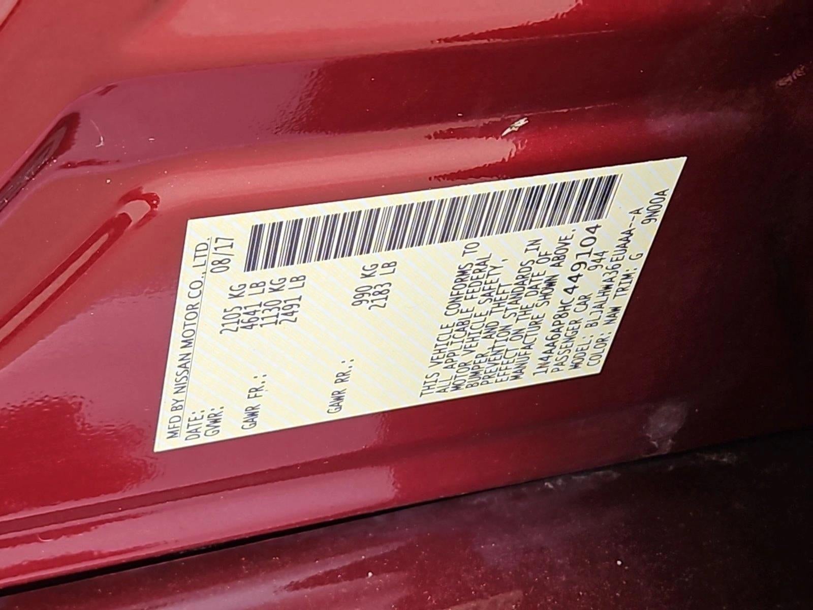 2017 Nissan Maxima 3.5 Platinum