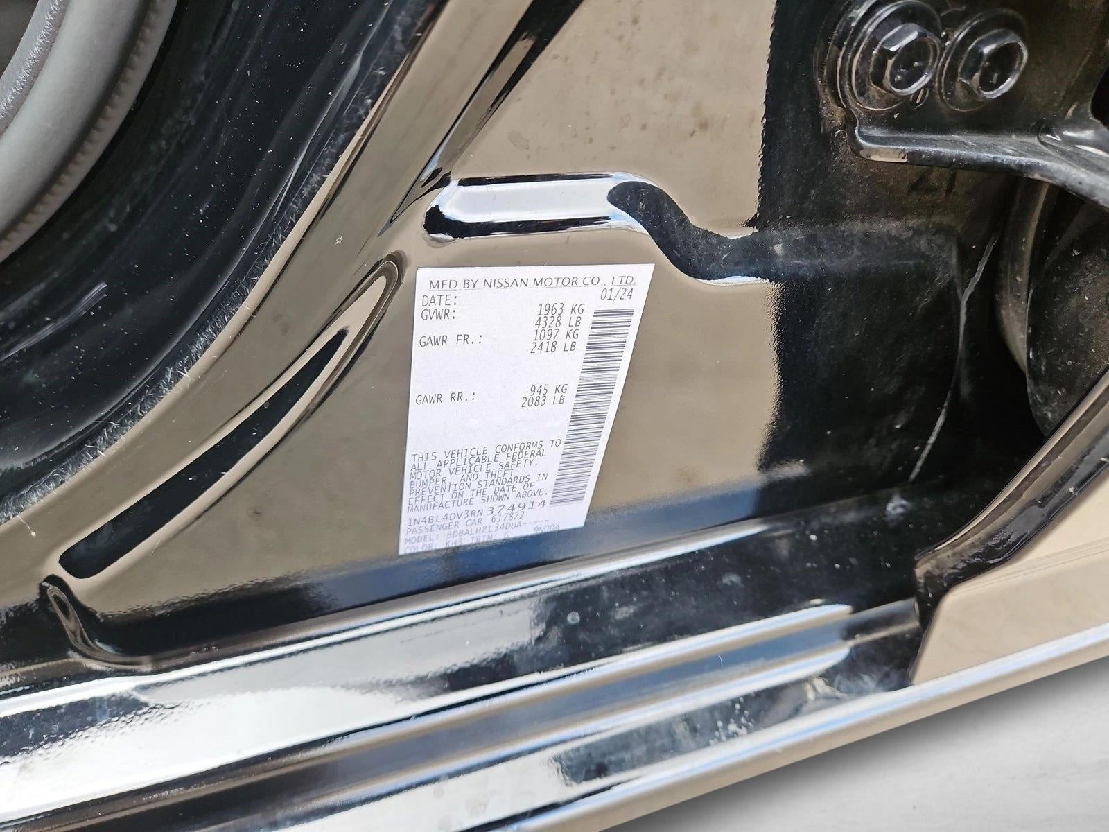 2024 Nissan Altima 2.5 SV