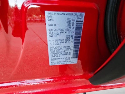 2025 Nissan Frontier PRO-4X