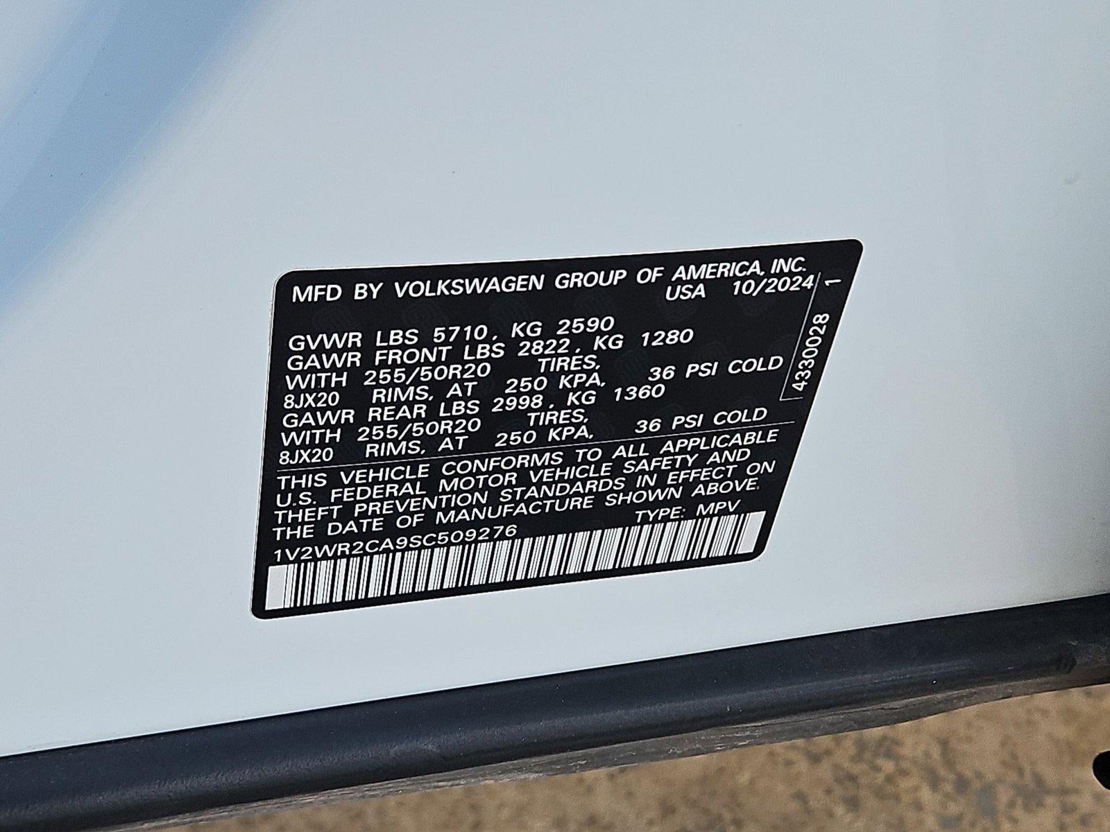 2025 Volkswagen Atlas 2.0T SE w/Technology