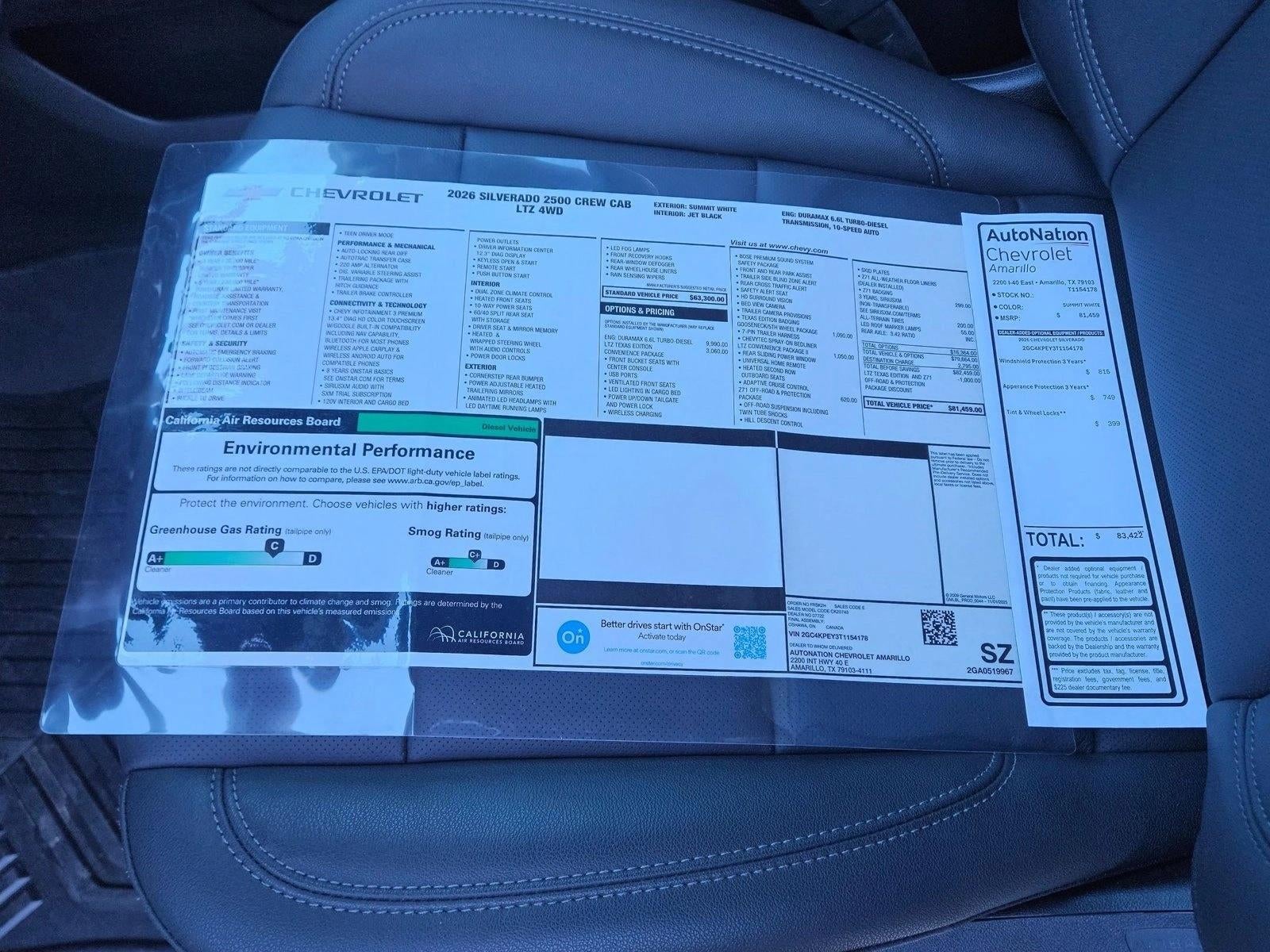 2026 Chevrolet Silverado 2500 HD LTZ