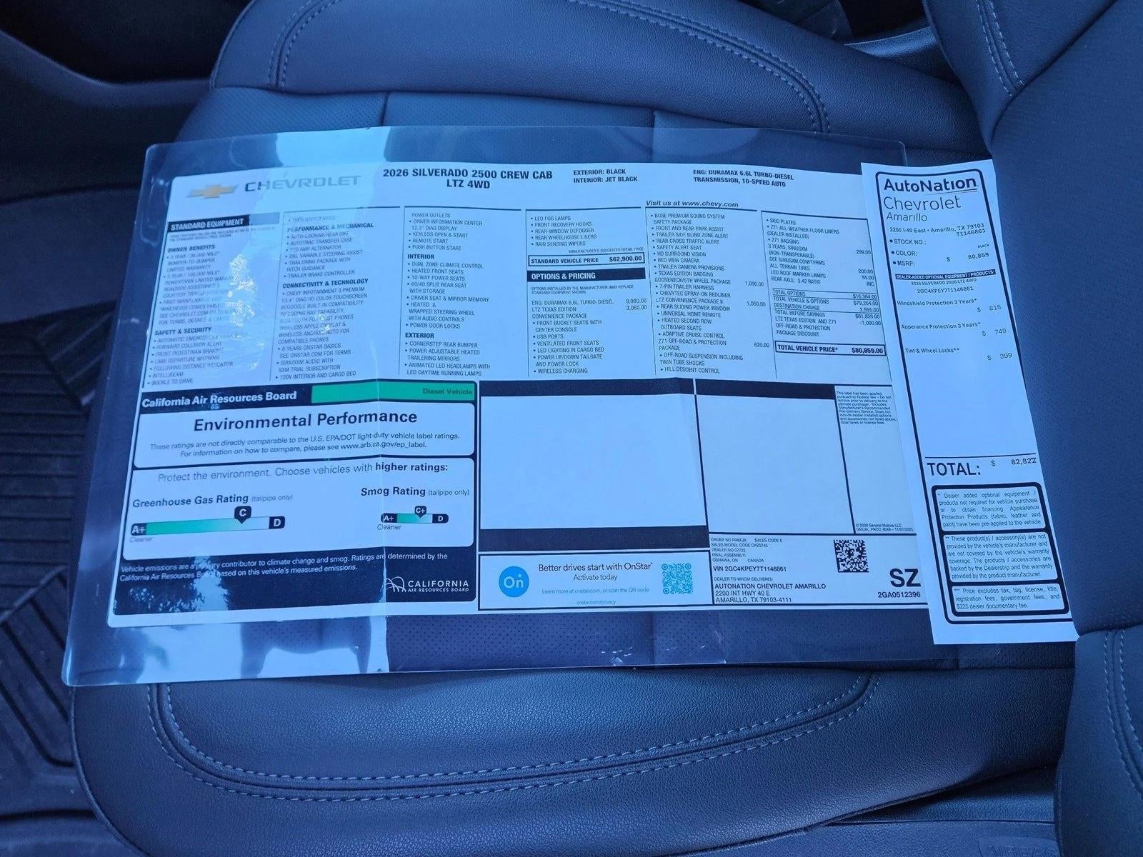2026 Chevrolet Silverado 2500 HD LTZ