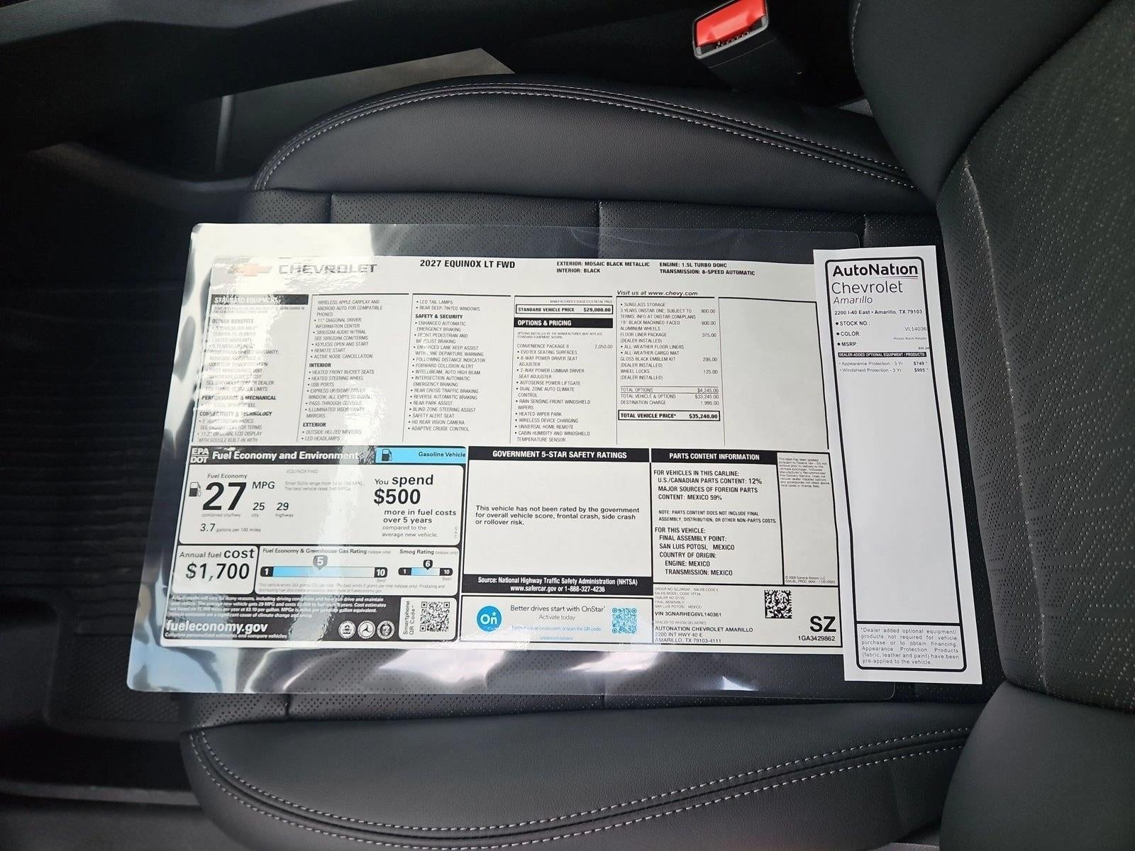2027 Chevrolet Equinox LT