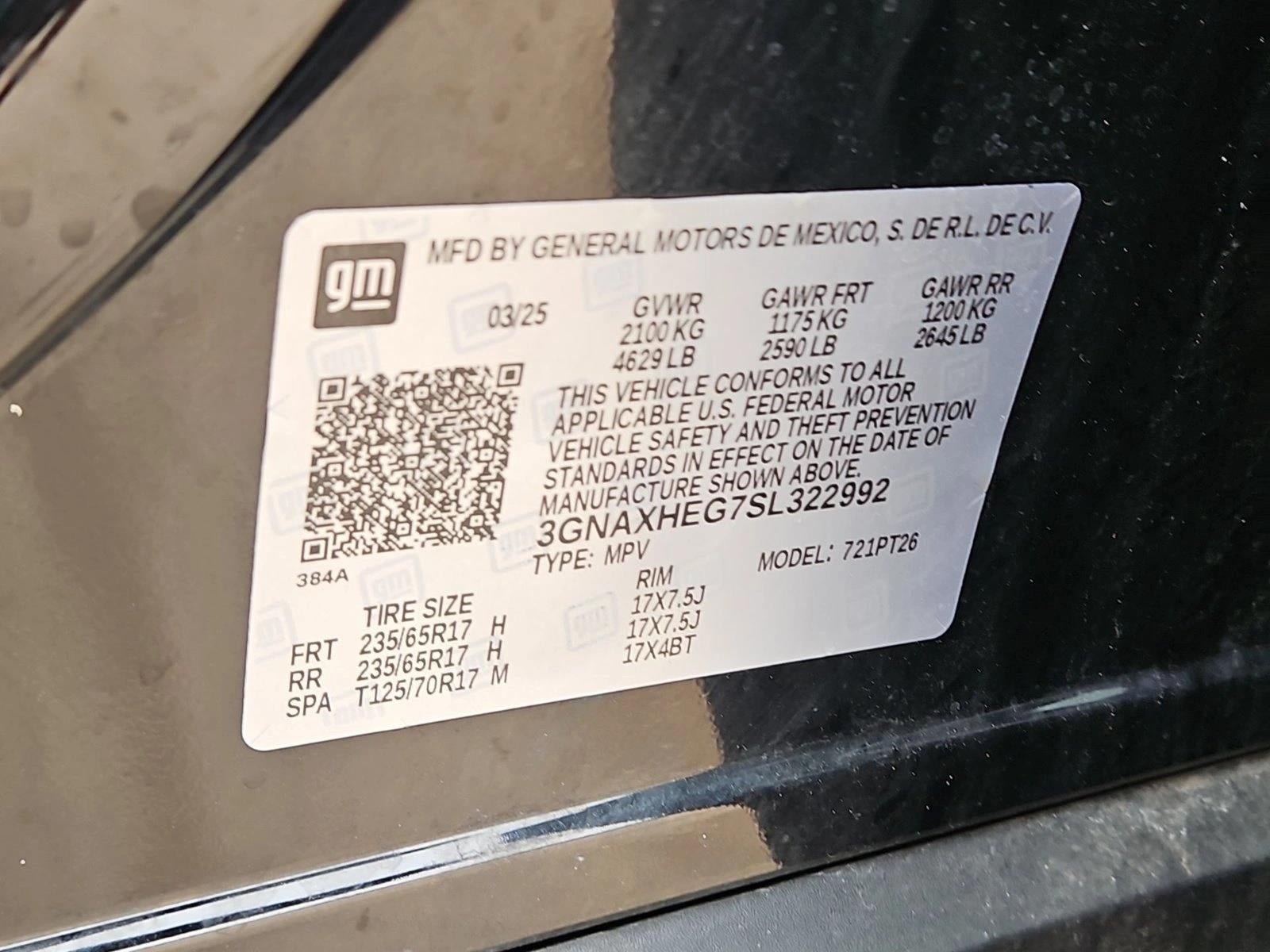2025 Chevrolet Equinox LT