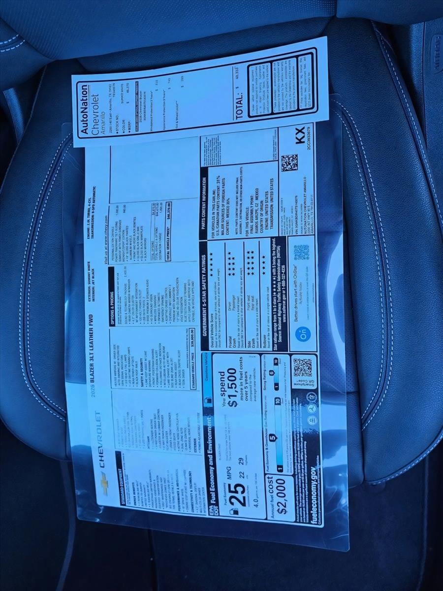 2026 Chevrolet Blazer 3LT