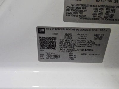 2023 GMC Sierra 1500 AT4