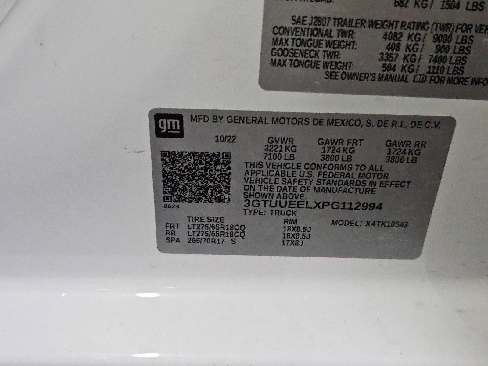 2023 GMC Sierra 1500 AT4