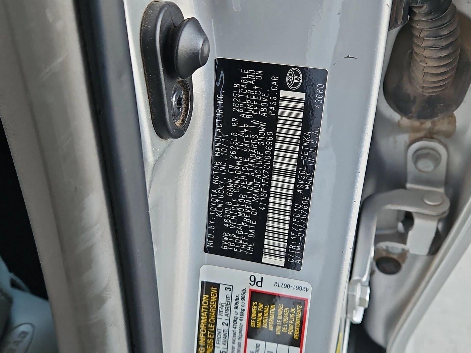 2012 Toyota Camry L