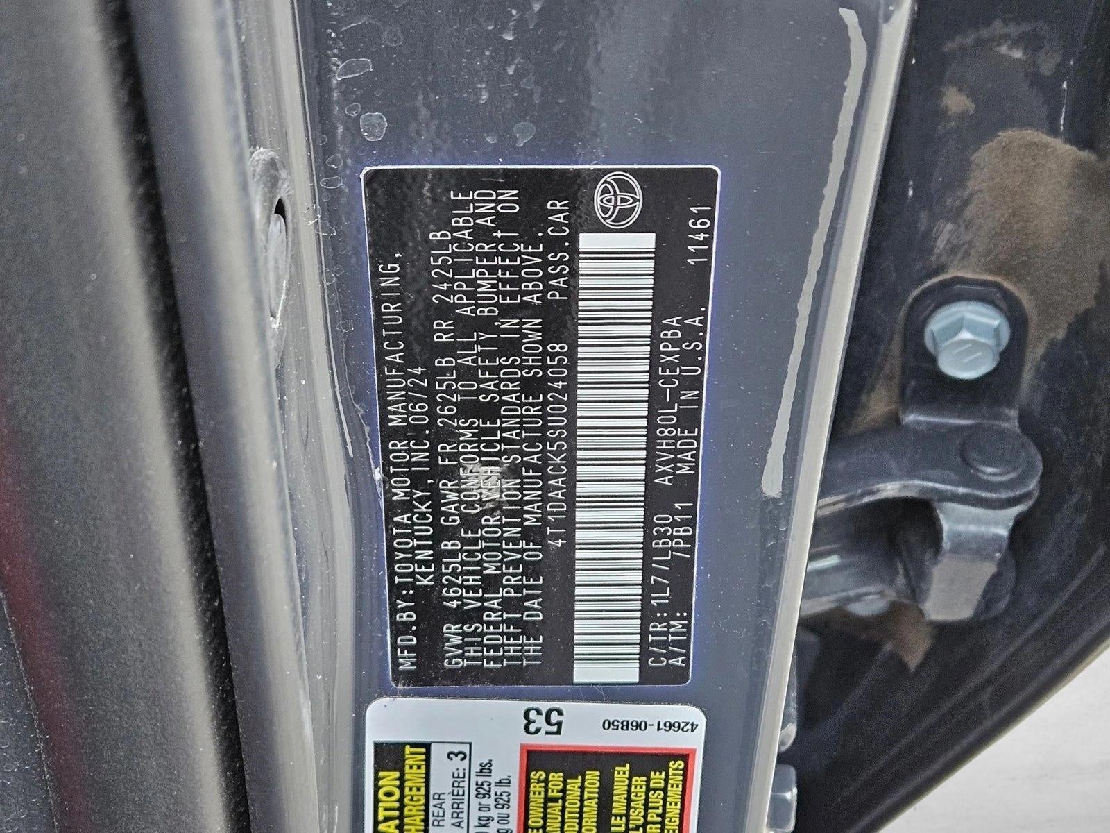 2025 Toyota Camry XSE