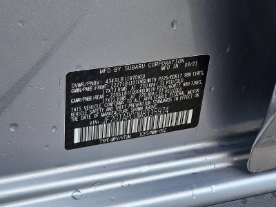 2021 Subaru Crosstrek Premium