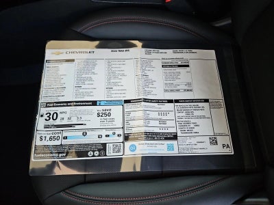 2026 Chevrolet Trax 2RS